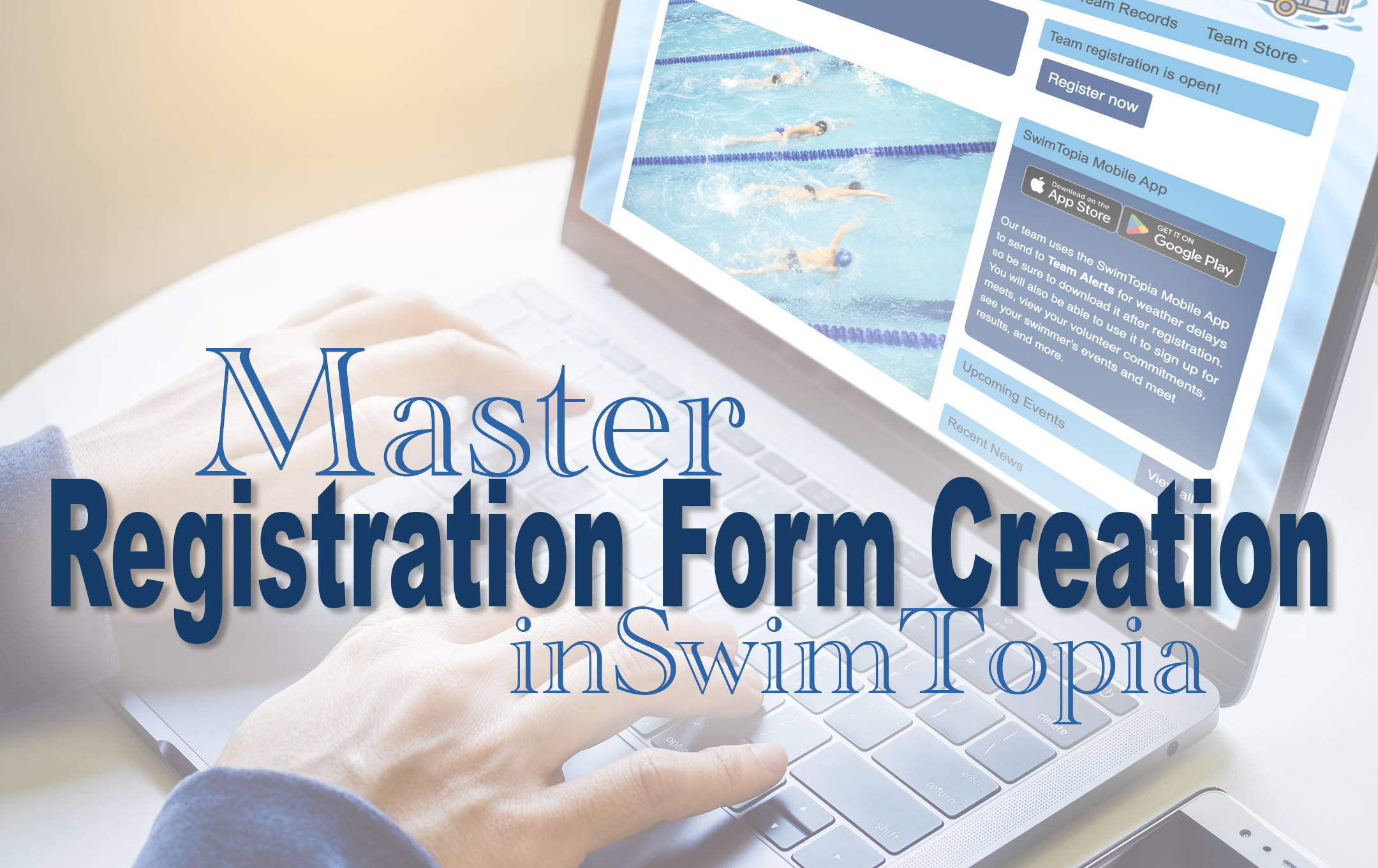 master the registration form in SwimTopia